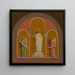 The Sacred Heart - Savinien Petit — framed artwork on a wall