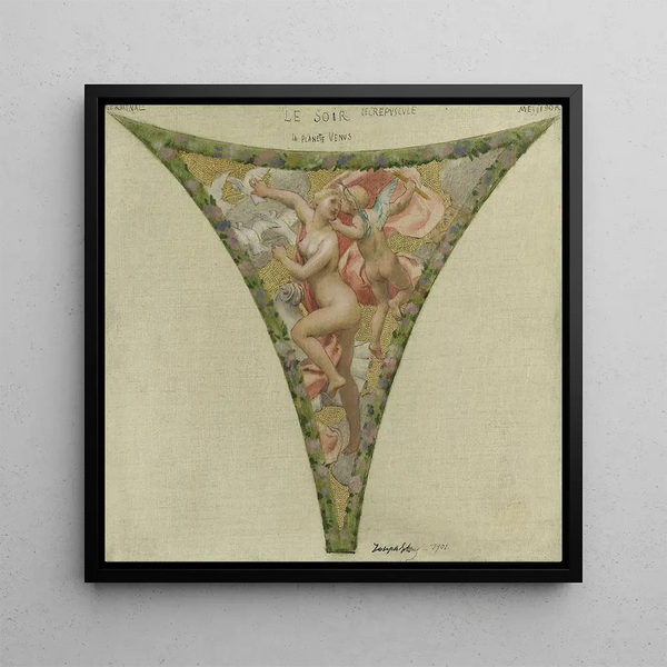 Le Soir - Joseph Blanc — framed artwork on a wall