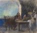 The Supper at Emmaus - Jean-Louis Forain — artwork view