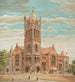 The Brooklyn Tabernacle built in 1890 - Anonymous — artwork view