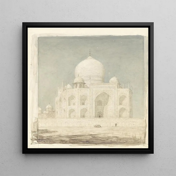 The Taj Mahal - Marius Bauer — framed artwork on a wall