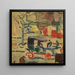 The Taxi Boulevard Paris - Louis Valtat — framed artwork on a wall