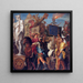 The Triumph of Caesar - Peter Paul Rubens — framed artwork on a wall