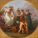 The Triumph of Venus with the Three Graces - Angelica Kauffmann — displayed in an interior