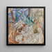The Glass - Mikhail Larionov — framed artwork on a wall