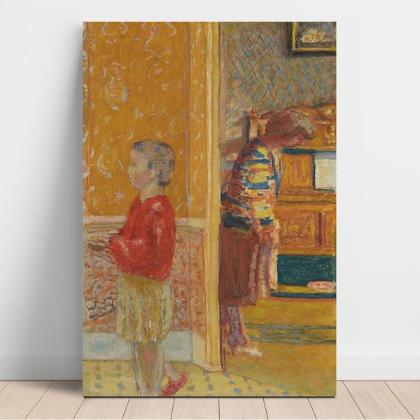 Reproduction of the painting The Vestibule - Pierre Bonnard