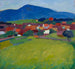 The Village of Murnau - Alexej von Jawlensky — artwork view
