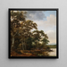 The dock - Jan Lagoor — framed artwork on a wall