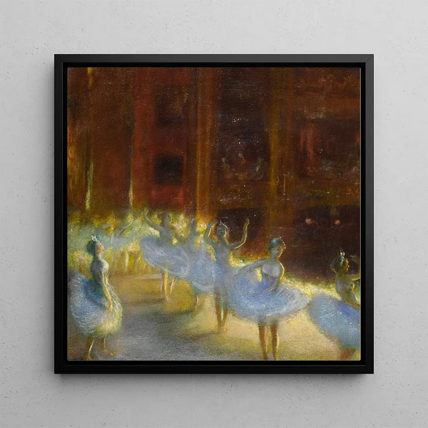 The ballet - Gaston La Touche — framed artwork on a wall