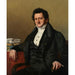 Reproduction of the painting Le banquier David Seligmann, baron von Eichthal by Franz Xaver Winterhalter