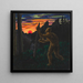 The Barbarian - Karl Wiener — framed artwork on a wall