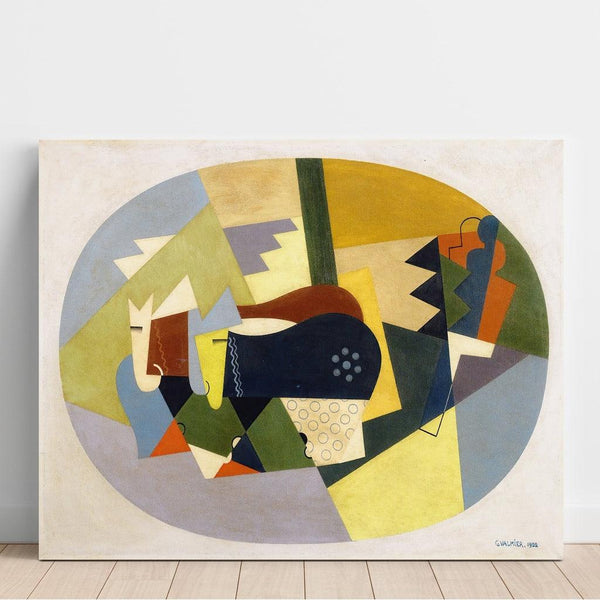 Reproduction of the painting The Livestock on the Mountain - Georges Valmier
