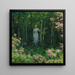The edge of the woods - Charles Courtney Curran — framed artwork on a wall