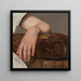 The arm of a woman - Adolph Tidemand — framed artwork on a wall