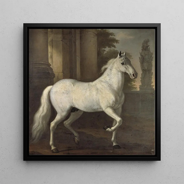 The brilliance of Karl XI - David Klöcker Ehrenstrahl — framed artwork on a wall
