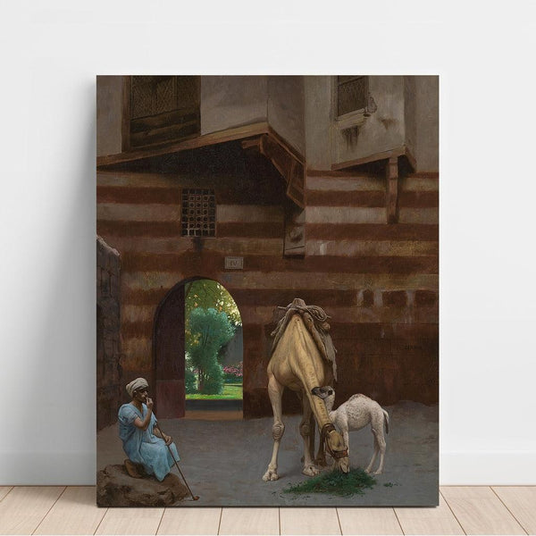 Reproduction of the painting The camel driver - Jean-Léon Gérôme