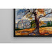 Reproduction of the painting The Oak - Edvard Munch