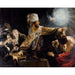 Reproduction of the painting The Feast of Belshazzar - Rembrandt van Rijn