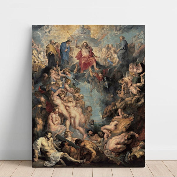 Reproduction of the painting The Last Judgment - Peter Paul Rubens