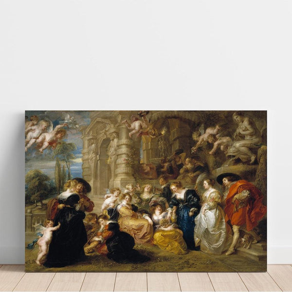 Reproduction of the painting The Garden of Love - Peter Paul Rubens