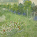 The Garden of Daubigny - Vincent van Gogh — artwork view
