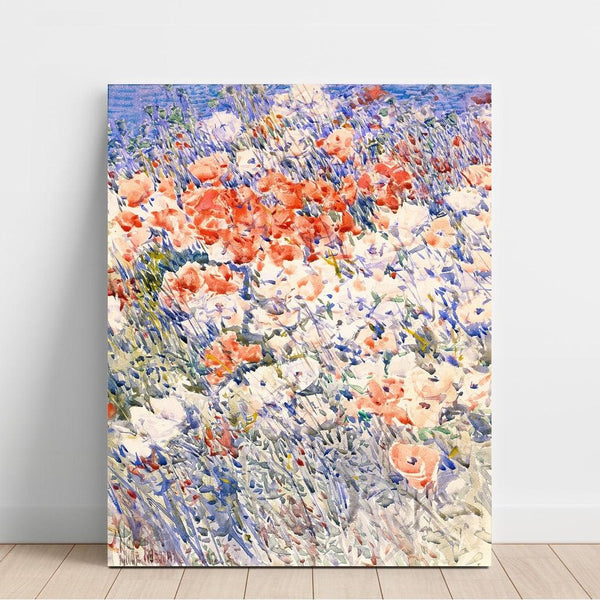 Reproduction of the painting The Island Garden - Childe Hassam