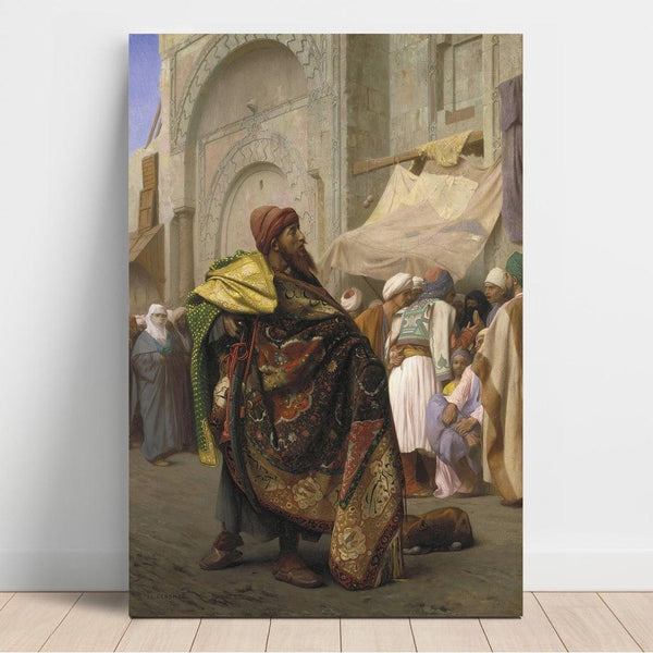 Reproduction of the painting The Cairo Carpet Merchant - Jean-Léon Gérôme