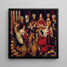 The Marriage at Cana - Ambrosius Benson — framed artwork on a wall