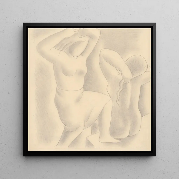 The Morning - Mikuláš Galanda — framed artwork on a wall