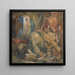 The Beggar - Alexandre Jacovleff — framed artwork on a wall