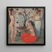The Mirror - Guillermo Laborde — framed artwork on a wall