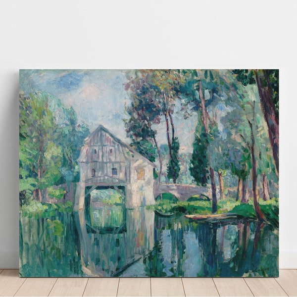 Reproduction of the painting The mill - Henri Lebasque