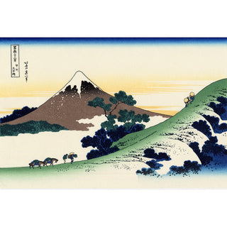 Le passage d'Inume dans la province de Kai - Katsushika Hokusai