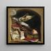The Poor Artists' Closet - Charles Bird King — framed artwork on a wall