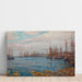 Reproduction of the painting The port with a thousand masts - Childe Hassam