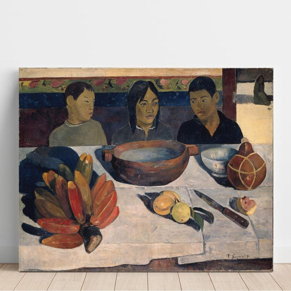 Reproduction of the painting The meal (or The bananas) - Paul Gauguin