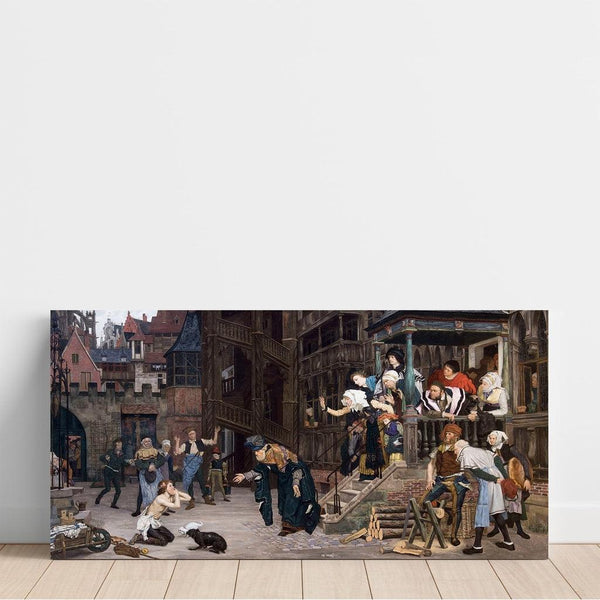 Reproduction of the painting The Return of the Prodigal Son - James Tissot