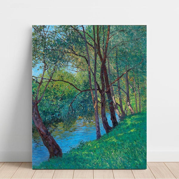 Reproduction of the painting The stream of the Au - Alfred Zoff