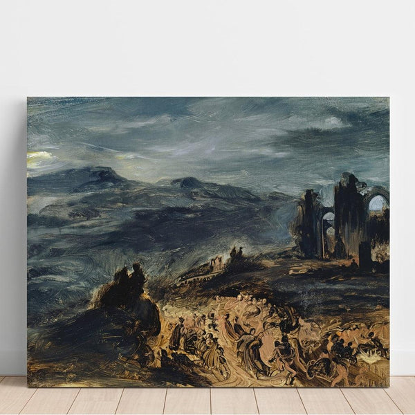 Reproduction of the painting The Witches' Sabbath - Eugène Delacroix