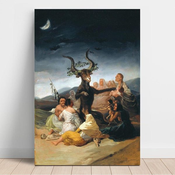 Reproduction of the painting The Witches' Sabbath - Francisco de Goya