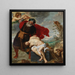 The sacrifice of Isaac - Cornelis de Vos — framed artwork on a wall