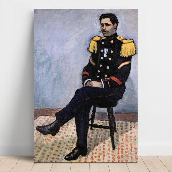 Reproduction of the painting of The Colonial Sergeant by Albert Marquet