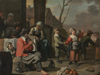 Children Peasants Dancing - Family Le Nain — artwork view