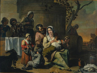 Vintage Scene - Le Nain Family — artwork view