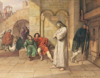 La marche du roi Henri IV vers Canossa - Leander Russ — artwork view