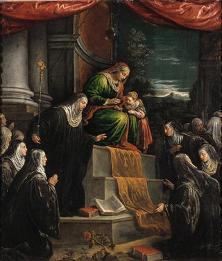 Leandro Bassano - St Anne and the Infant St Mary.webp