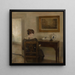 Reading - Carl Holsøe — framed artwork on a wall