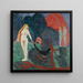 Léda et le cygne - Rudolph Thygesen — framed artwork on a wall