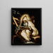 La Tentation de Saint Antoine - Lelio Orsi — framed artwork on a wall