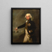 Admiral Lord Bridport - Lemuel Francis Abbott — framed artwork on a wall